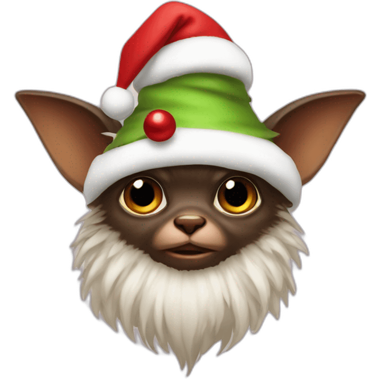 christmas gremlin emoji