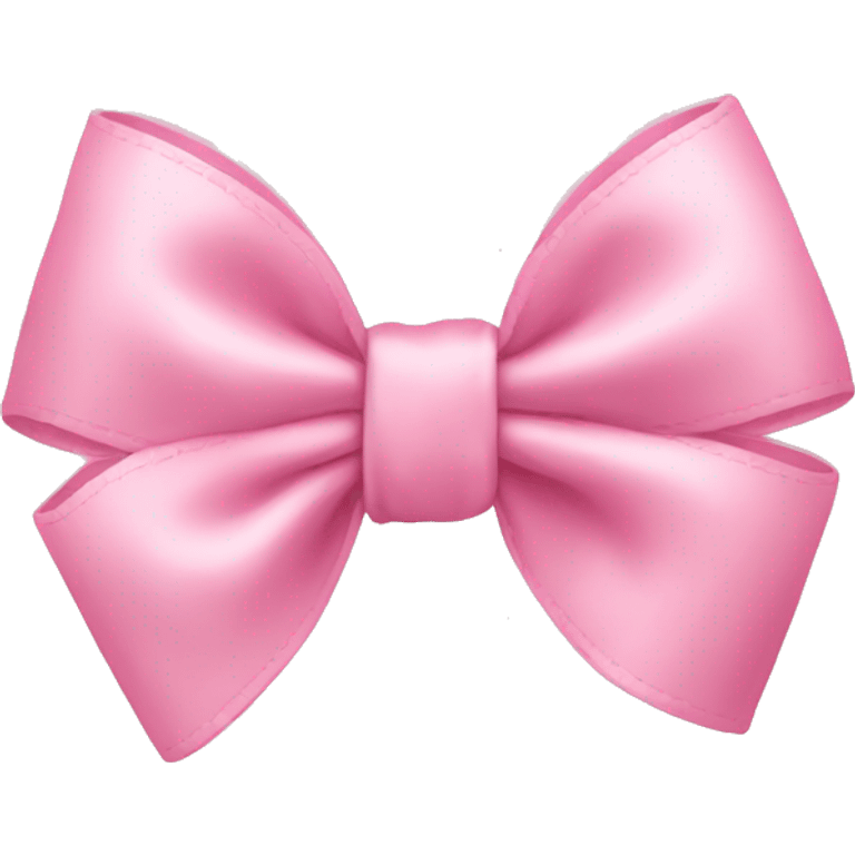 Baby pink bow emoji