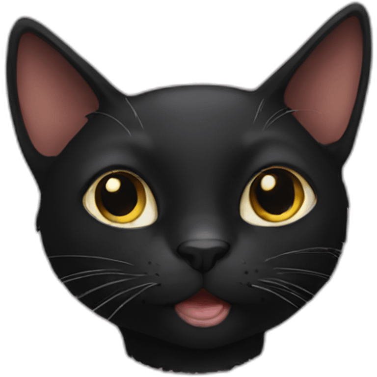 Black cat emoji