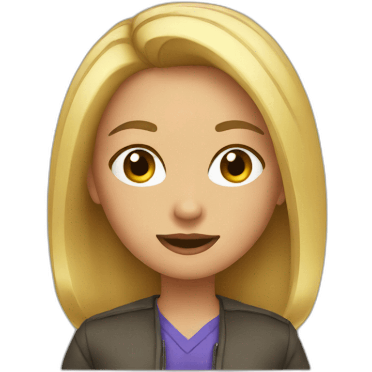 Tv girl emoji