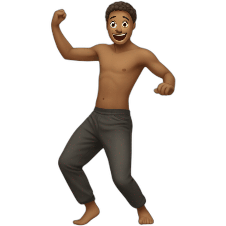 Caca qui danse emoji