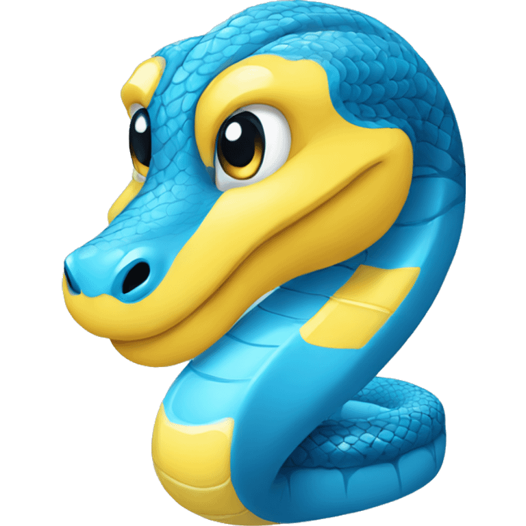 python programming language logo blue yellow cartoon emoji