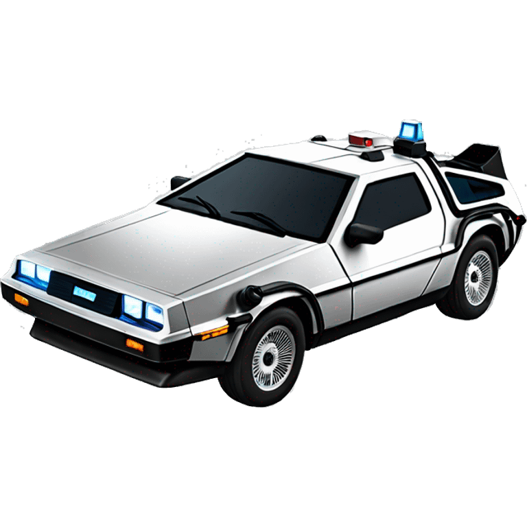 Delorean emoji