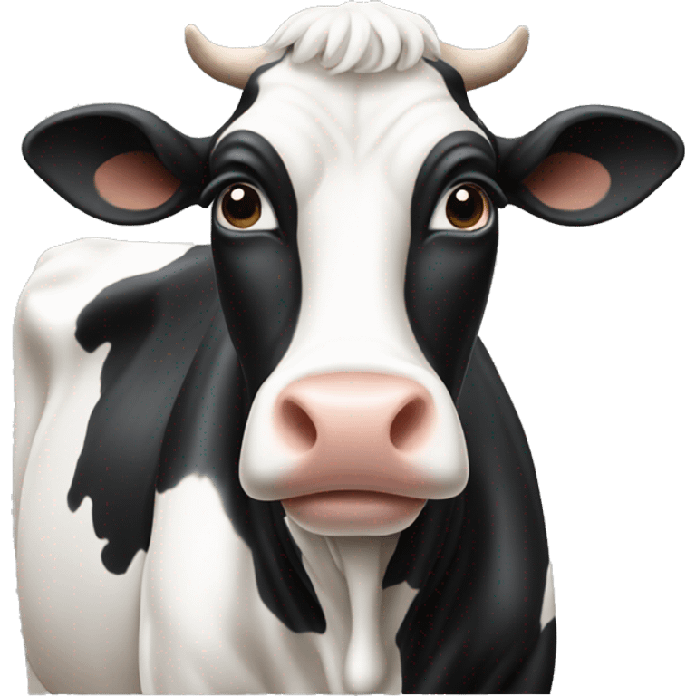 Holstein cow emoji