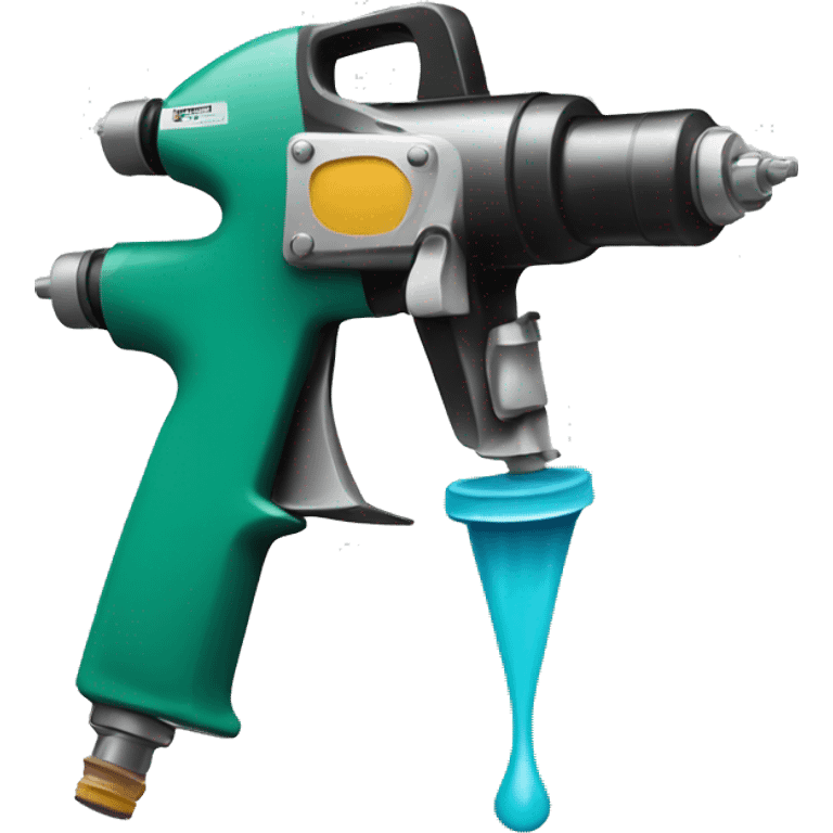 Painting spray gun emoji