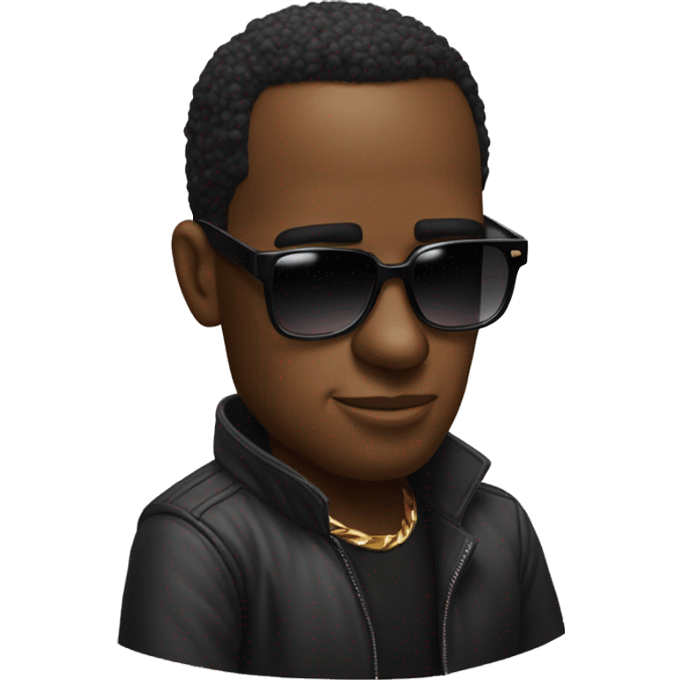 Puff Daddy with sunglasses on emoji