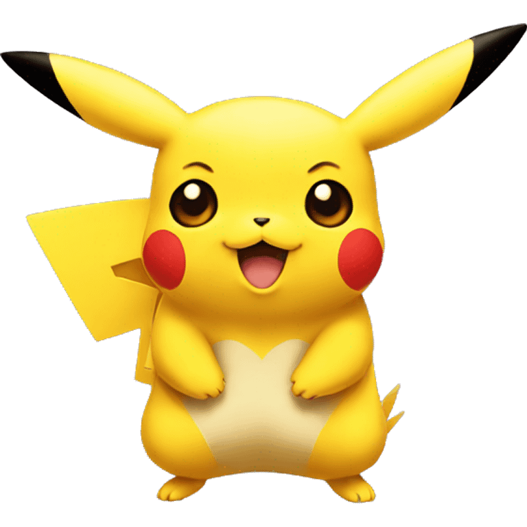 pikachu avec un coeur emoji