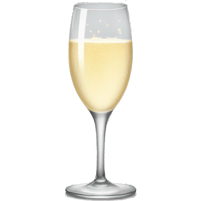 Champagne glass emoji