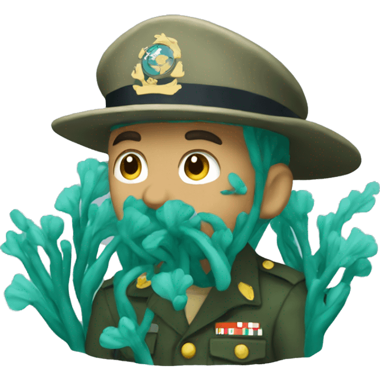 marine bloom emoji