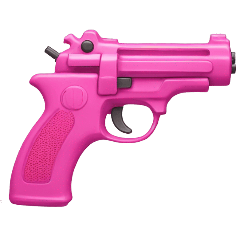 Pink gun emoji