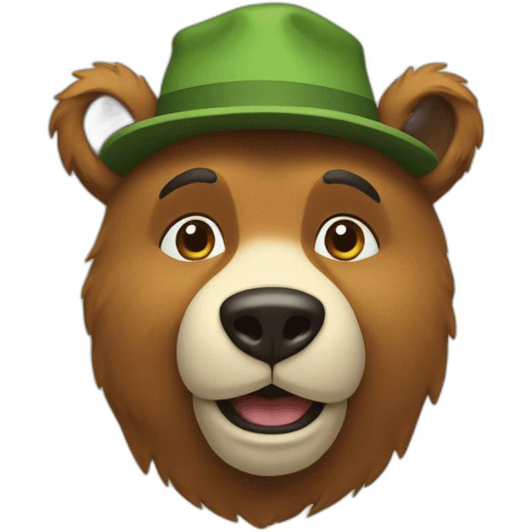 yogi bear emoji