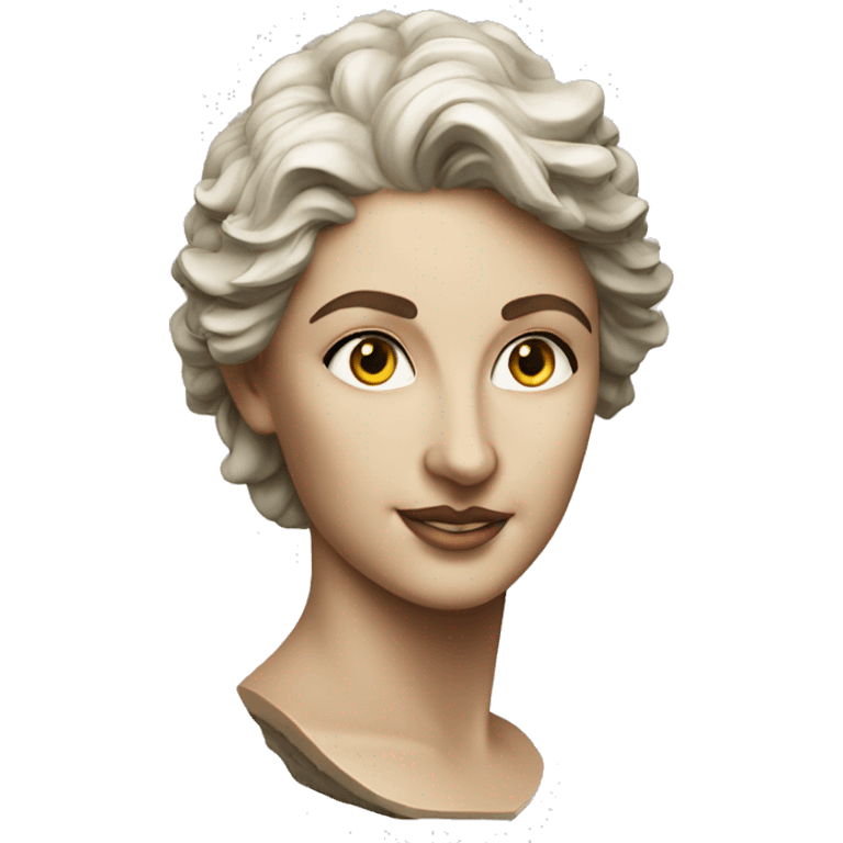 Goddess Diana bust  emoji