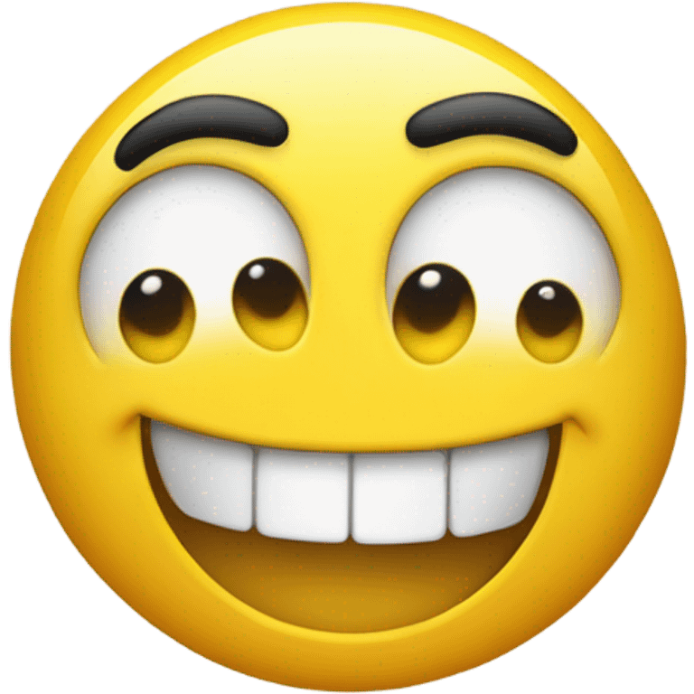 Original Smiling emoji with two thumbs up emoji