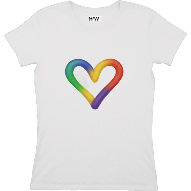 T-shirt with the inscription “I ❤️ NYW” emoji