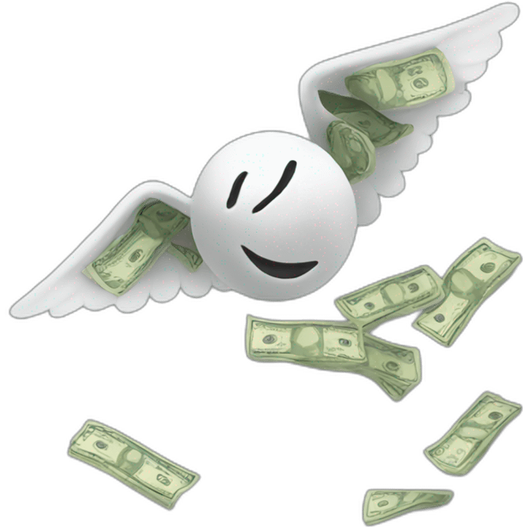 money flying emoji