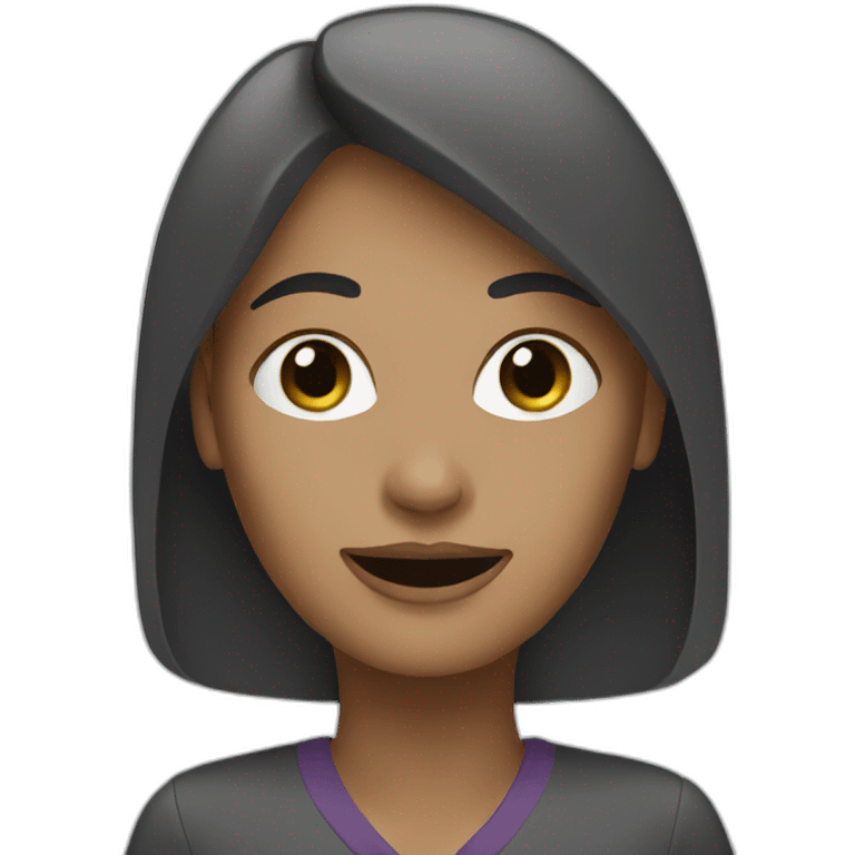 presentation white woman emoji