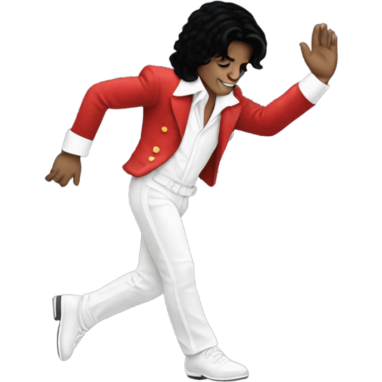 Michael Jackson moonwalk emoji