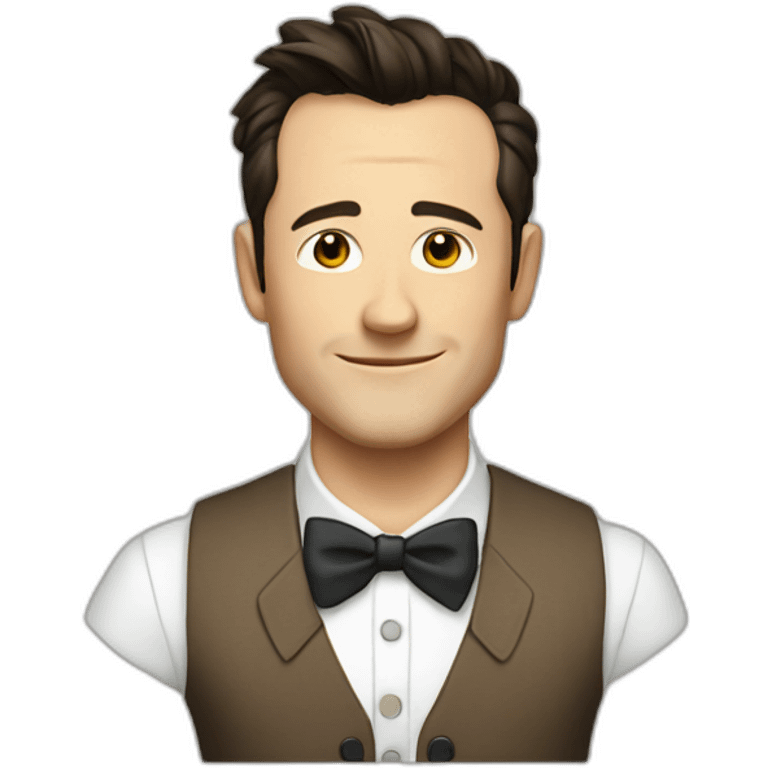 Joseph Gordon-Levitt waistcoat emoji