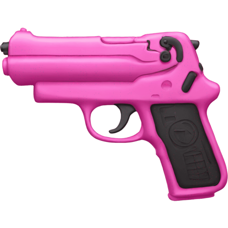 Pink gun  emoji