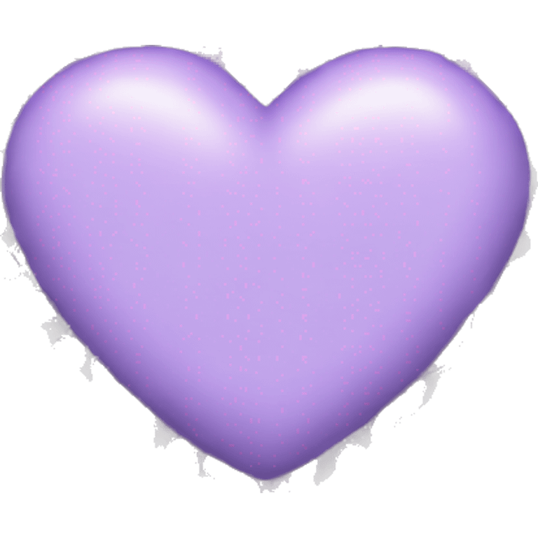 pastel purple leopard print heart emoji