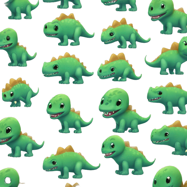 cute little dinosaur emoji