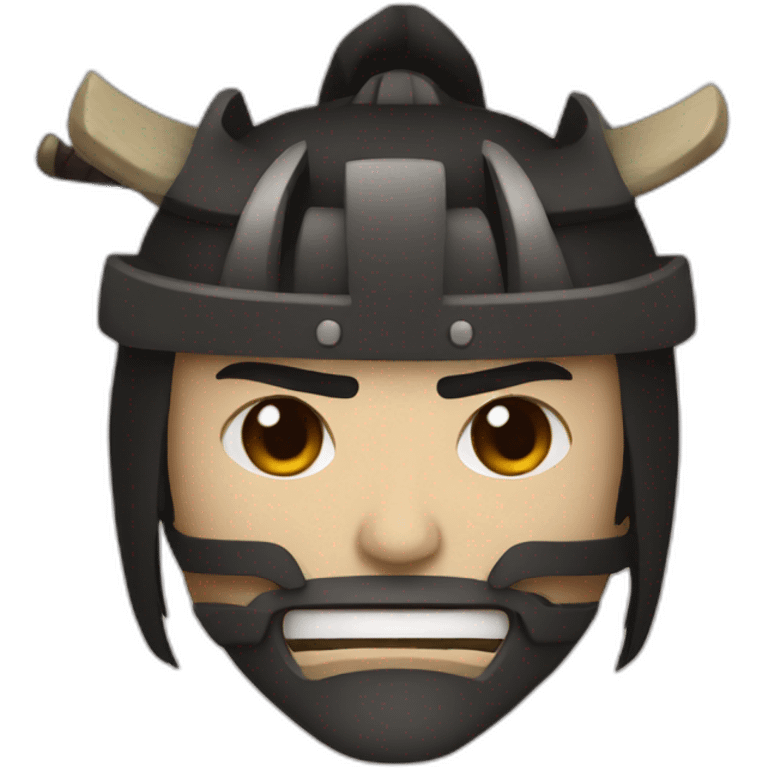 samurai evil emoji