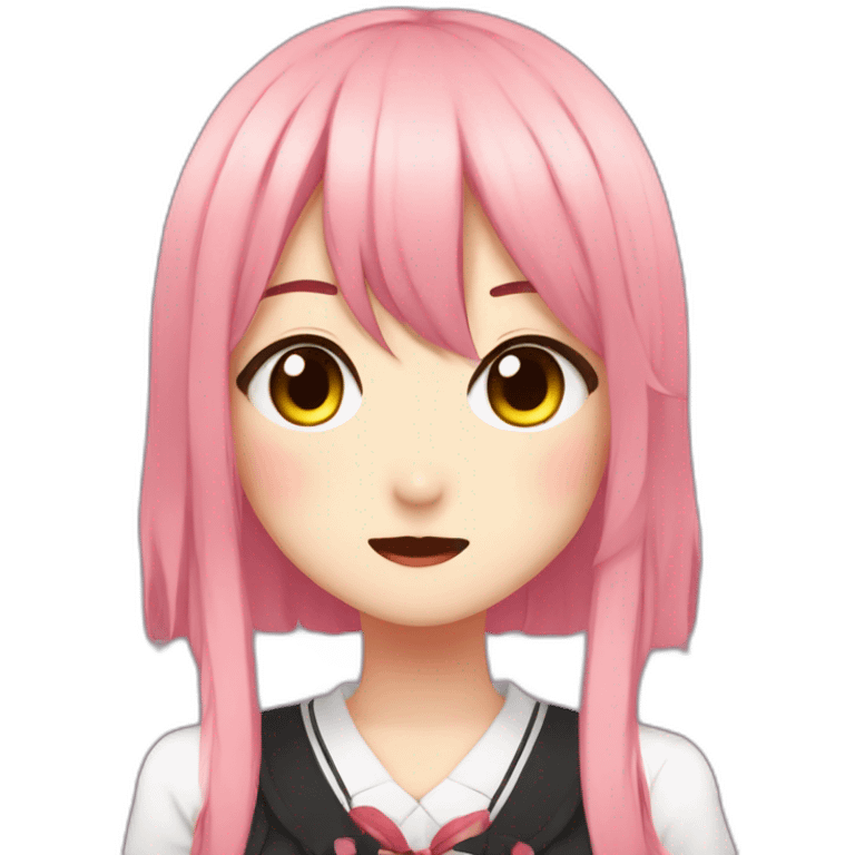 yandere-chan emoji