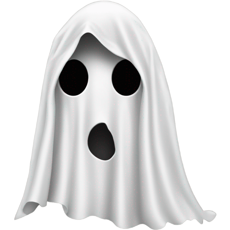 White sheet ghost emoji