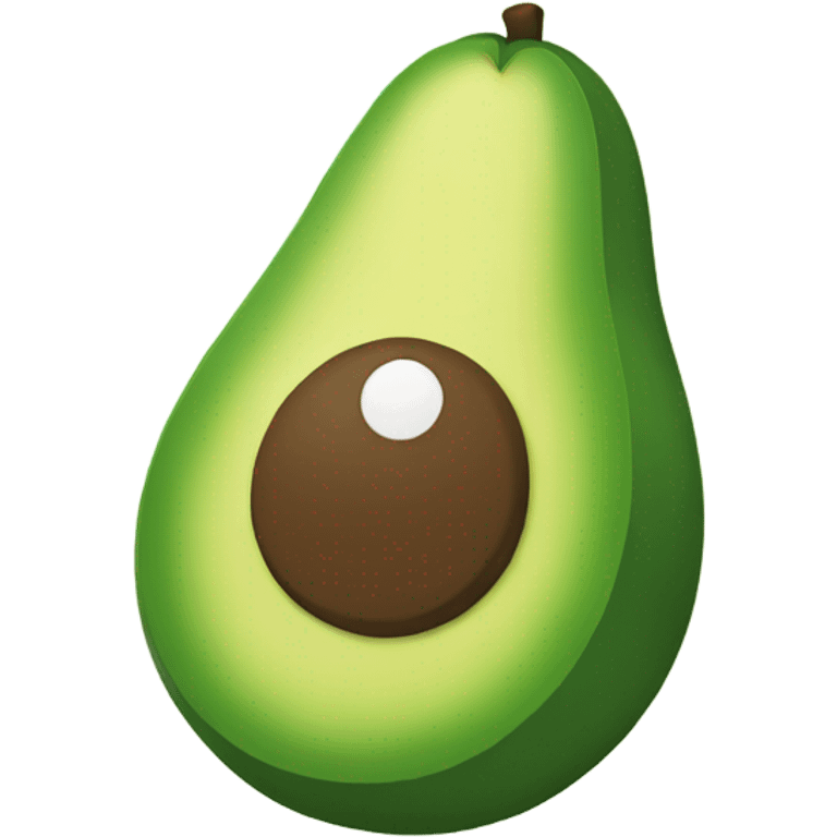 avocado waving hand emoji