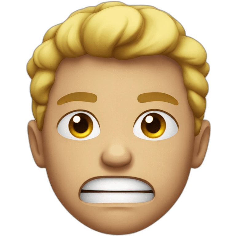 Angry boy emoji