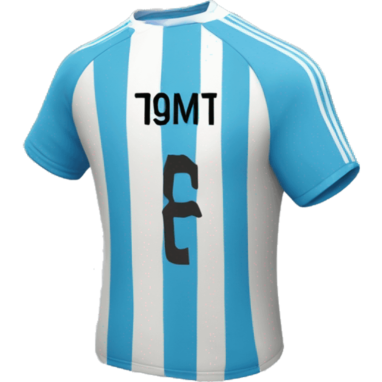 Argentina soccer jersey emoji