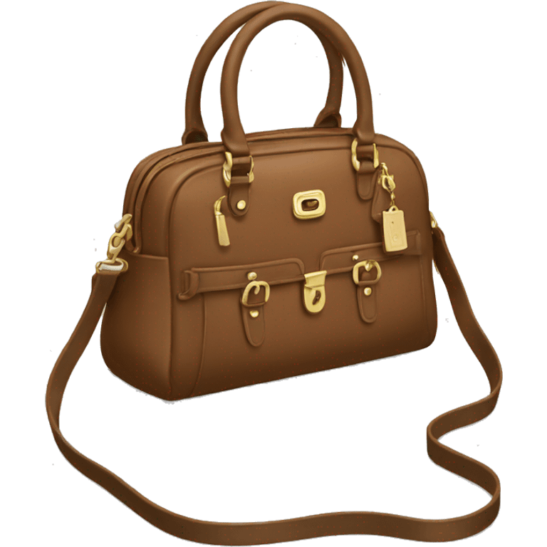 Coach handbag  emoji