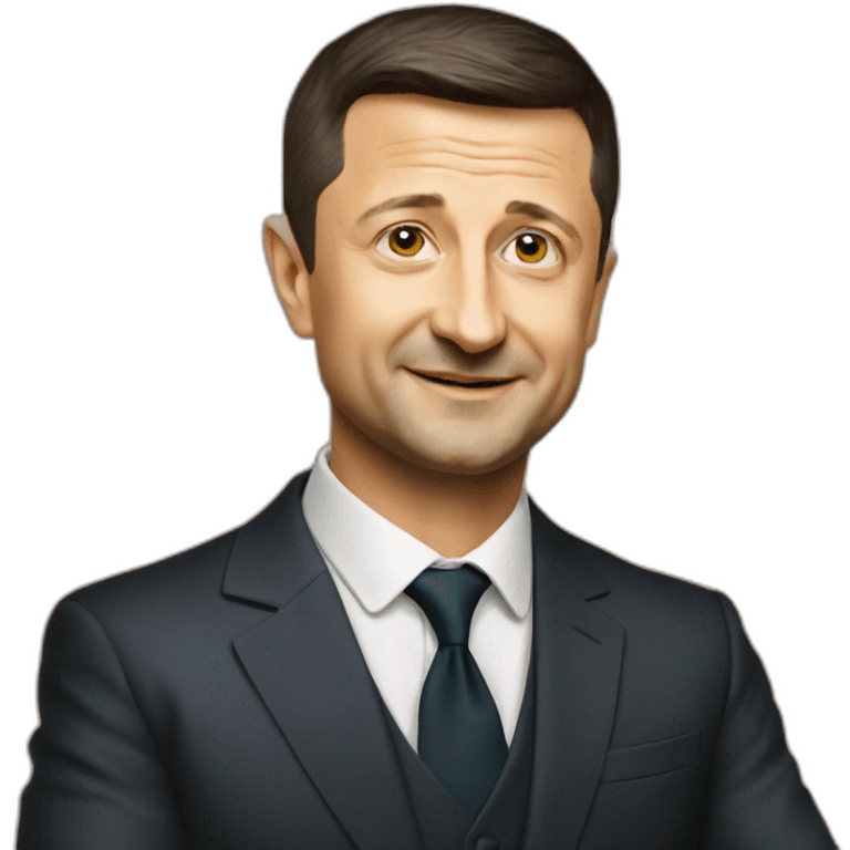 vladimir Zelensky – a president of Ukraine emoji