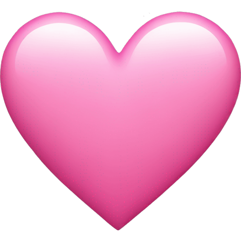 Pink heart emoji