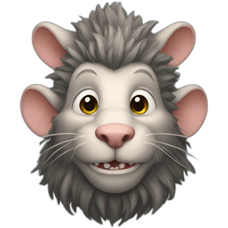 Rat king emoji