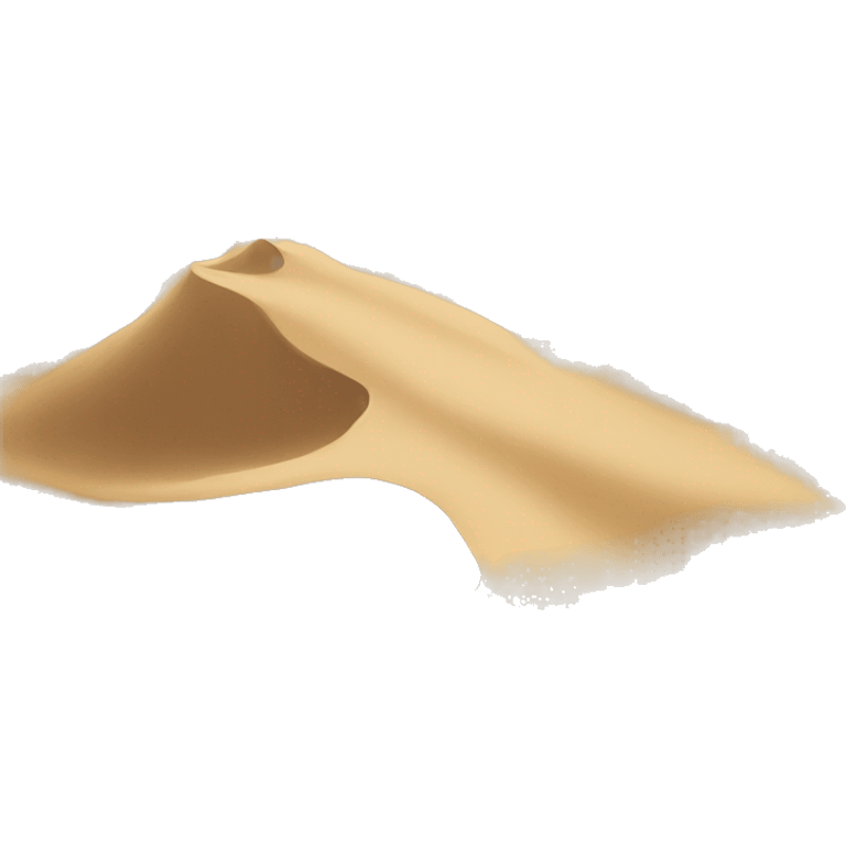 Sand dune  emoji