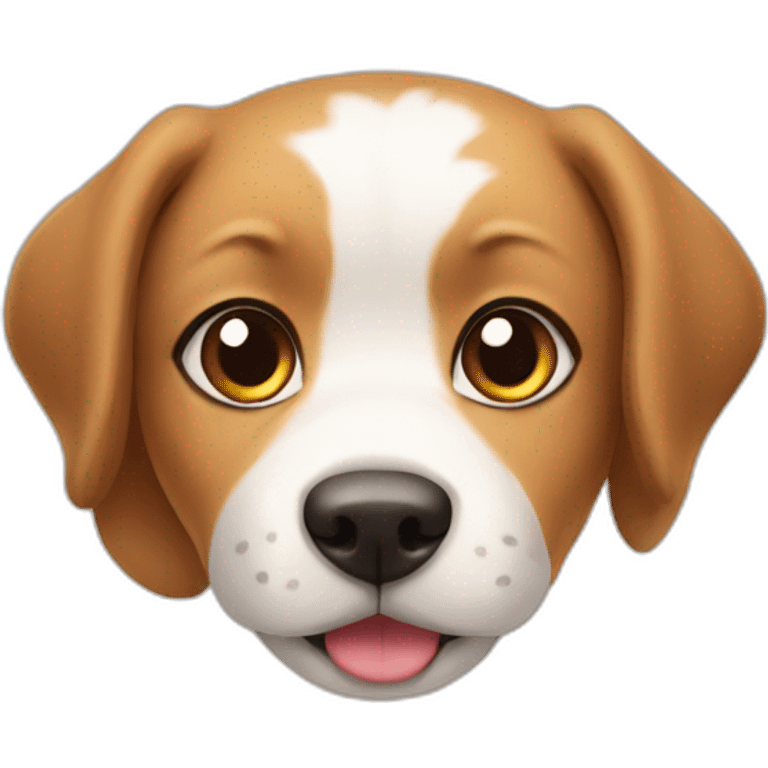 Chien cute emoji