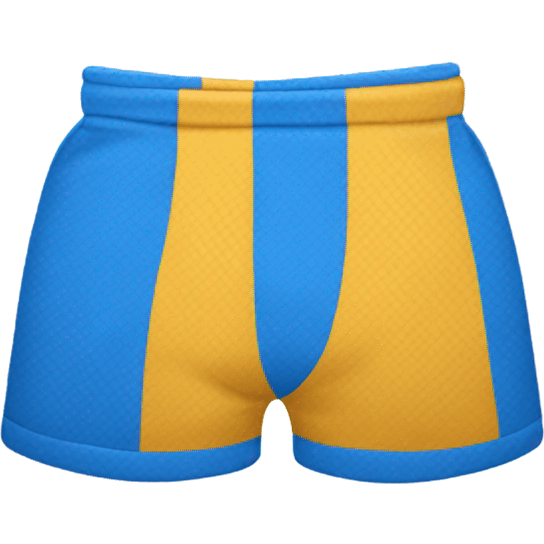  blue man's boxers emoji