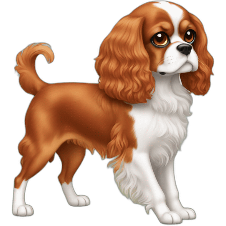 RED CAVALIER KING CHARLE emoji