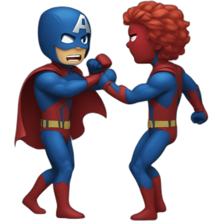 fight-and-superhero emoji