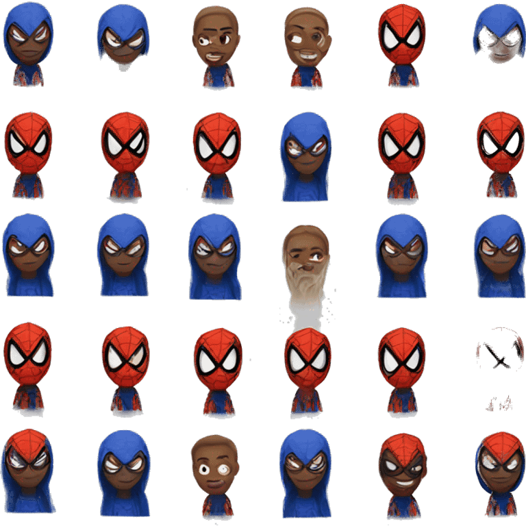 Spiderman emoji