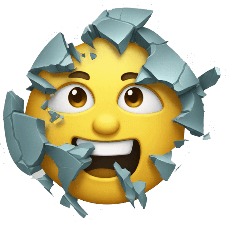 shattered emoji