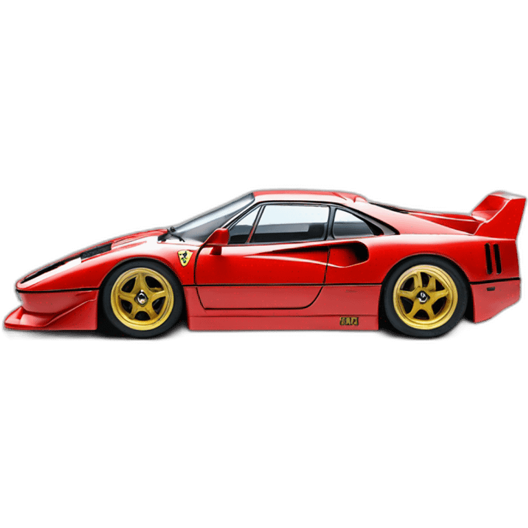 Ferrari f40 liberty walk emoji