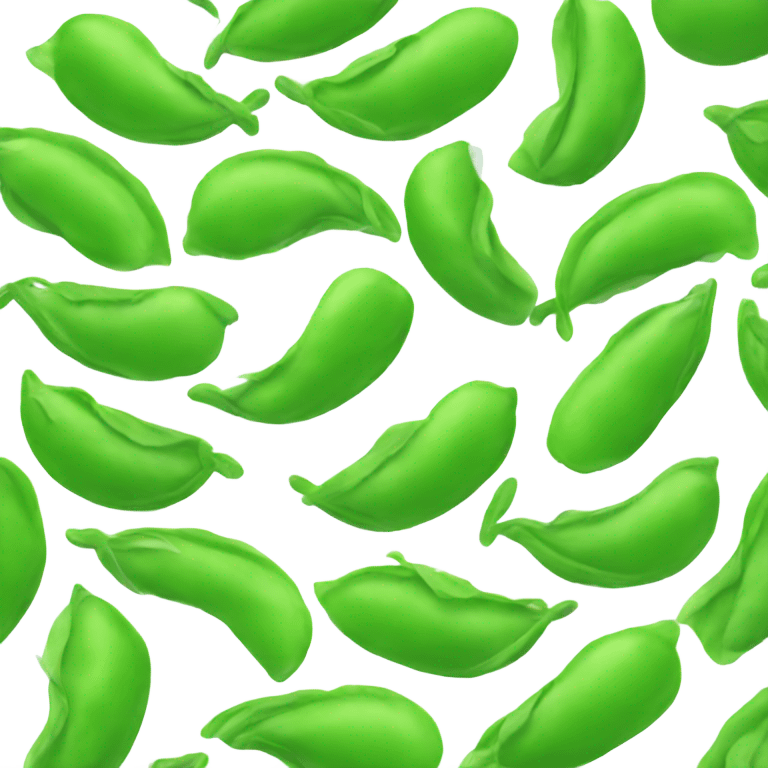 snow pea emoji