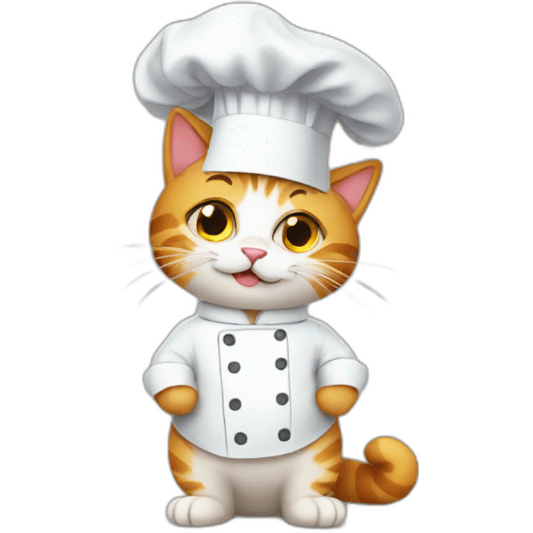 chef cat emoji