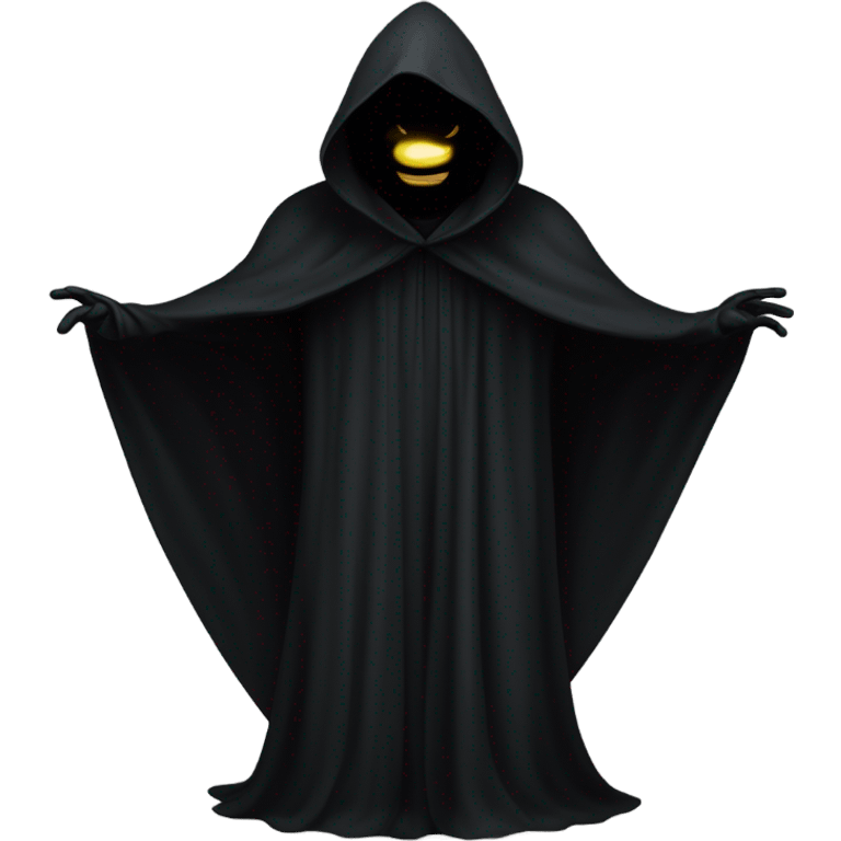 hooded dark figure  emoji