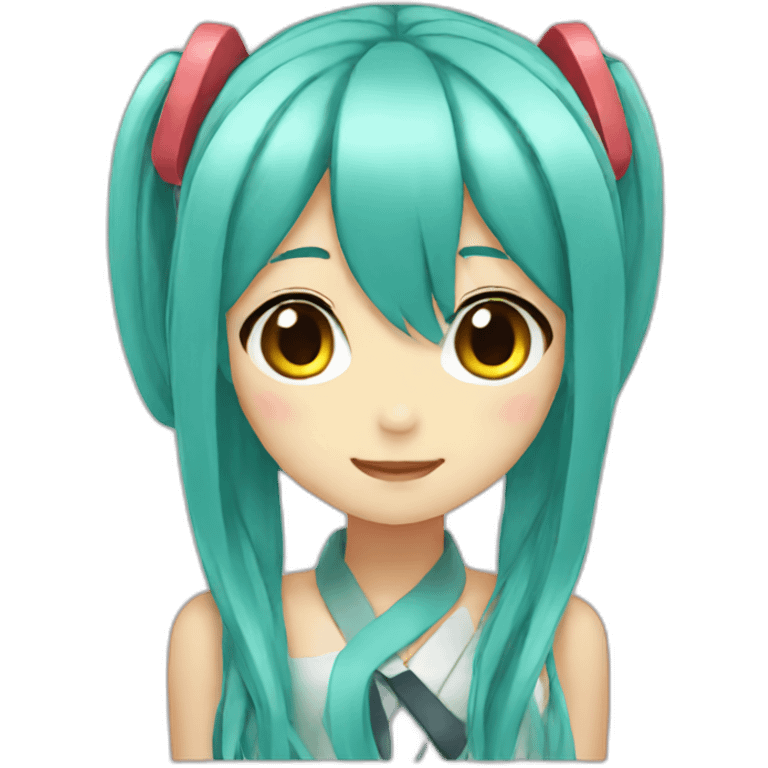 Miku  emoji