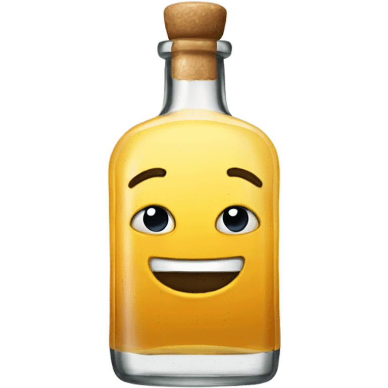 Dancing tequila bottle emoji