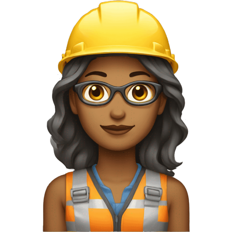 construtora mulher loira emoji