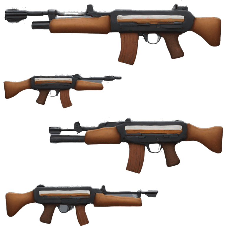 mini uzi fusil emoji